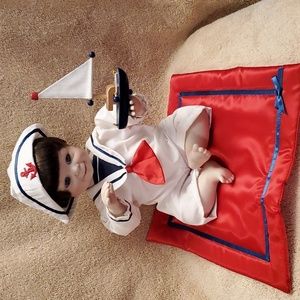 Ashton Drake "Justin" premiere issue Moments to Remember Porcelain doll